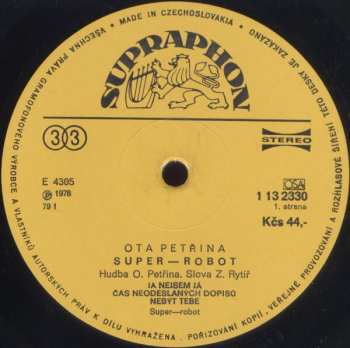 LP Ota Petřina: Super-robot