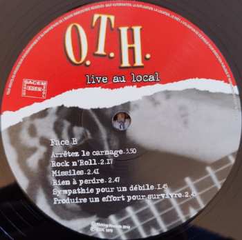 LP O.T.H.: Live Au Local