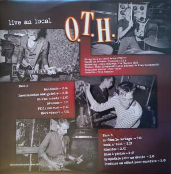 LP O.T.H.: Live Au Local
