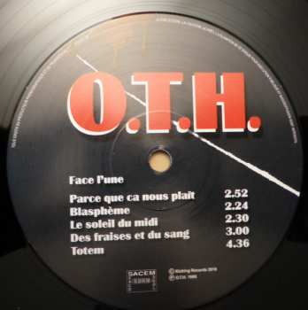 LP O.T.H.: Sur Des Charbons Ardents