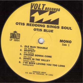 LP Otis Redding: Otis Blue / Otis Redding Sings Soul