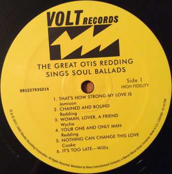 7LP/Dobozkészlet Otis Redding: The Definitive Studio Album Collection