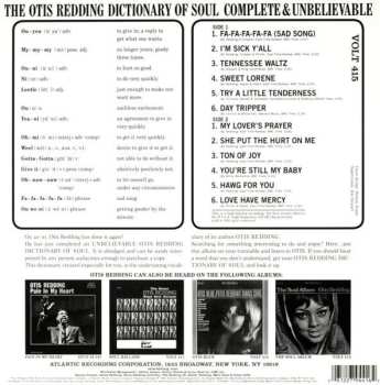 2LP/SP Otis Redding: The Otis Redding Dictionary Of Soul - Complete & Unbelievable