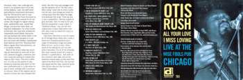 CD Otis Rush: All Your Love I Miss Loving (Live At The Wise Fools Pub Chicago)