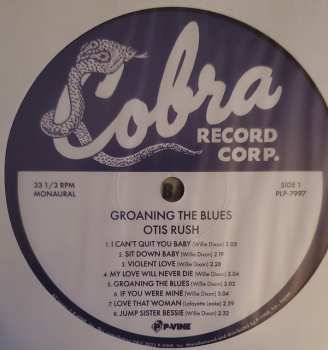 LP Otis Rush: Groaning The Blues LTD