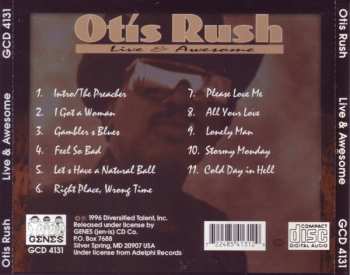 CD Otis Rush: Live And Awesome