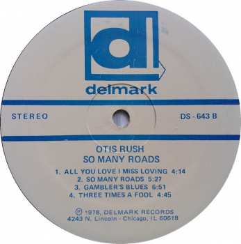LP Otis Rush: So Many Roads (Live In Concert)