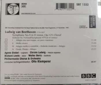 CD Ludwig van Beethoven: Symphony No.9 'Choral' (1961 BBC Broadcast)