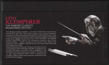 95CD/Dobozkészlet Otto Klemperer: The Warner Classics Remastered Edition