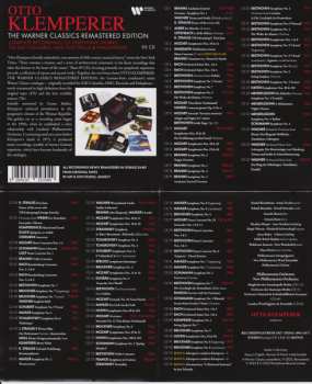 95CD/Dobozkészlet Otto Klemperer: The Warner Classics Remastered Edition