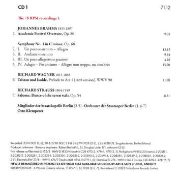 95CD/Dobozkészlet Otto Klemperer: The Warner Classics Remastered Edition