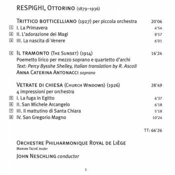 SACD Ottorino Respighi: Church Windows, Etc.