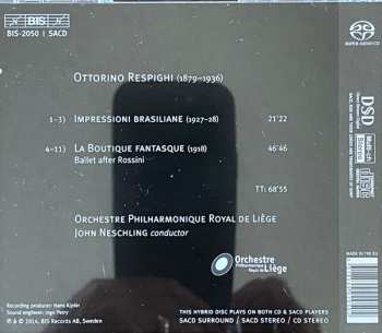 SACD Ottorino Respighi: Impressioni Brasiliane; La Boutique Fantasque