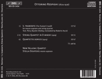 CD Ottorino Respighi: Il Tramonto