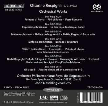 Dobozkészlet/7SACD Ottorino Respighi: Orchestral Works
