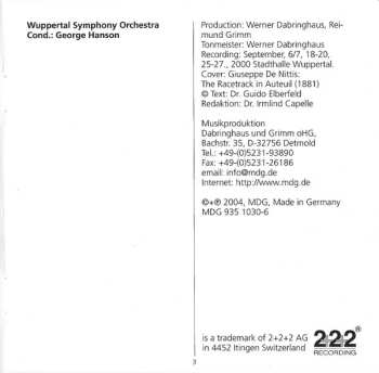 SACD Ottorino Respighi: Metamorphoseon Modi XII / Burlesca / Passacaglia In Do Minore
