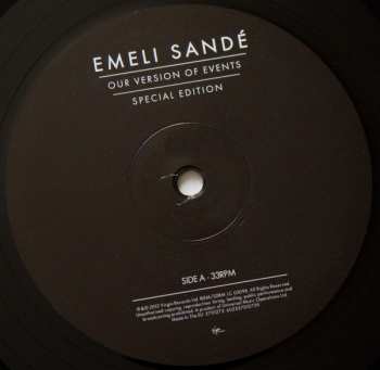 2LP Emeli Sandé: Our Version Of Events