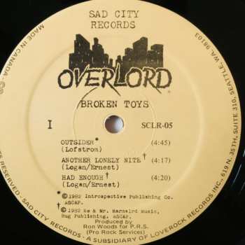 LP Overlord: Broken Toys