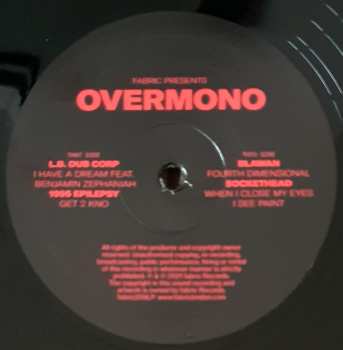 2LP Overmono: Fabric Presents Overmono