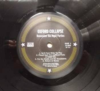 LP Oxford Collapse: Remember The Night Parties