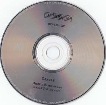 CD Niklas Sivelöv: Danzas