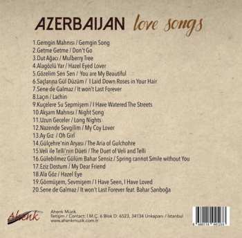 CD Ozan Sarıboğa: Azerbaijan Love Songs