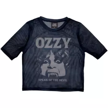 Női Crop Top Speak Of The Devil