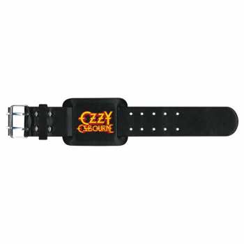 Merch Ozzy Osbourne: Bőr karkötő Logo Ozzy Osbourne