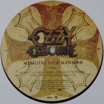 2LP Ozzy Osbourne: Memoirs Of A Madman
