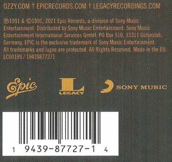 2LP Ozzy Osbourne: No More Tears