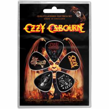 Merch Ozzy Osbourne: Gitár pengető készlet Ordinary Man 