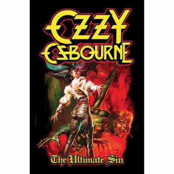 Merch Ozzy Osbourne: Textil poszter The Ultimate Sin