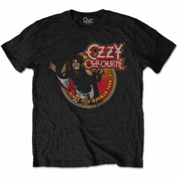 Merch Ozzy Osbourne: Póló Diary Of A Mad Man Tour 1982 