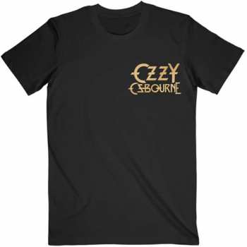 Merch Ozzy Osbourne: Póló Patient No. 9 Gold Logo Ozzy Osbourne