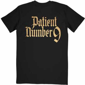 Merch Ozzy Osbourne: Tričko Patient No. 9 Gold Logo Ozzy Osbourne S
