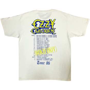 Merch Ozzy Osbourne: Ozzy Osbourne Unisex T-shirt: The Ultimate Sin Tour '86 (back Print) (small) S