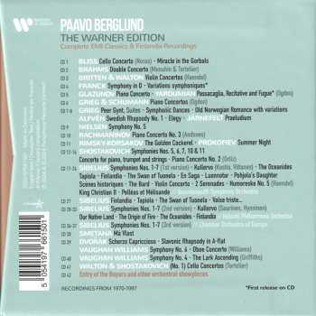 42CD/Dobozkészlet Paavo Berglund: The Warner Edition - Complete EMI Classics & Finlandia Recordings