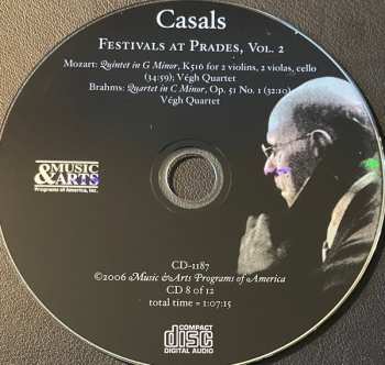 12CD/Dobozkészlet Pablo Casals: Casals Festivals At Prades, Vol. 2 