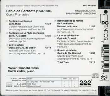SACD Pablo De Sarasate: Opera Phantasies