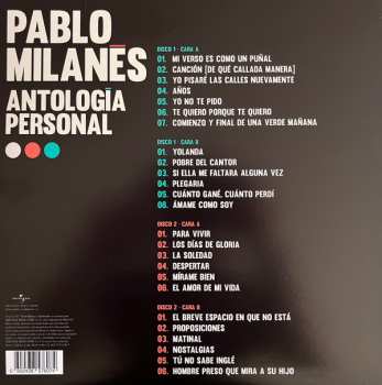 2LP Pablo Milanes: Antología Personal