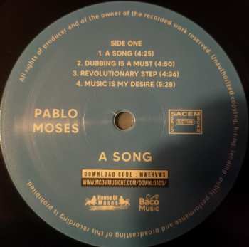 LP Pablo Moses: A Song