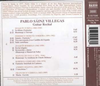 CD Pablo Sáinz Villegas: Guitar Recital