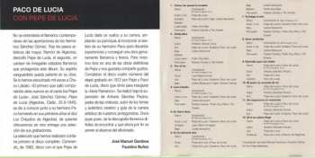 CD Paco De Lucía: Paco De Lucía Con Pepe De Lucía.