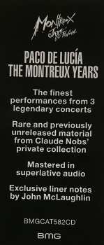CD Paco De Lucía: The Montreux Years