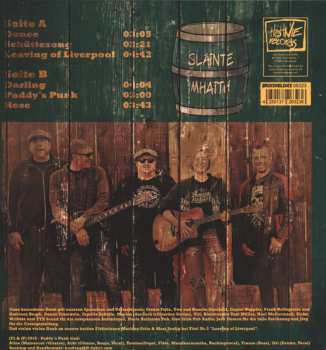 LP Paddy's Punk: Slainte Mhaith CLR