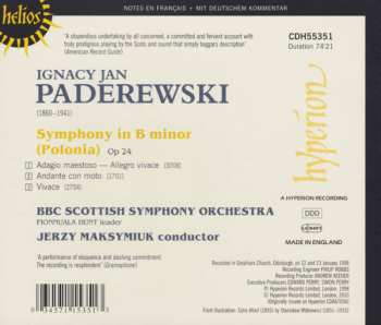 CD Jerzy Maksymiuk: Symphony In B Minor (Polonia)