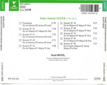 CD Scott Ross: Fandango / 9 Sonatas