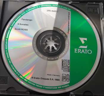 CD Scott Ross: Fandango / 9 Sonatas