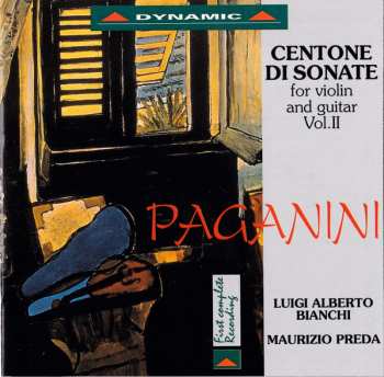 3CD/Dobozkészlet Niccolò Paganini: Centone Di Sonate For Violin And Guitar - Complete Edition