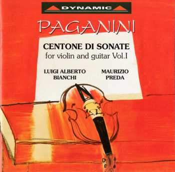 3CD/Dobozkészlet Niccolò Paganini: Centone Di Sonate For Violin And Guitar - Complete Edition